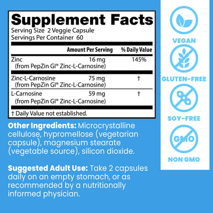 Authentic USA imported Doctor's Best digestive support capsules container close up view