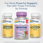 Solaray Berberine 100 count veg capsules complete view