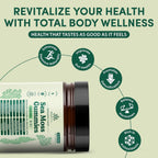 Natural Rems Sea Moss Gummies 16-In-1 Complex side profile of the canister