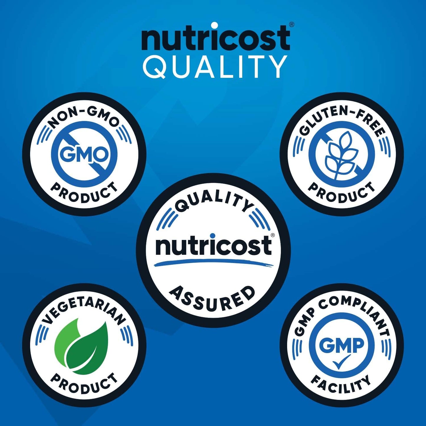 Nutricost performance amino acids fruit punch flavor seals for non GMO and gluten free