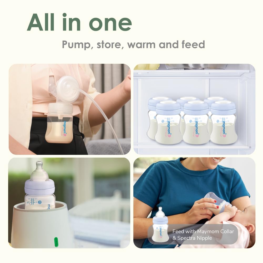 Maymom bottles dishwasher safe components view
