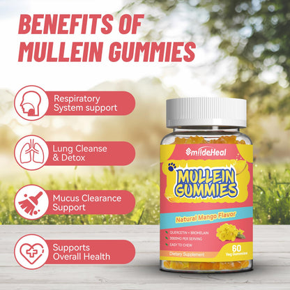 SmildeHeal Mullein Gummies vegan supplement
