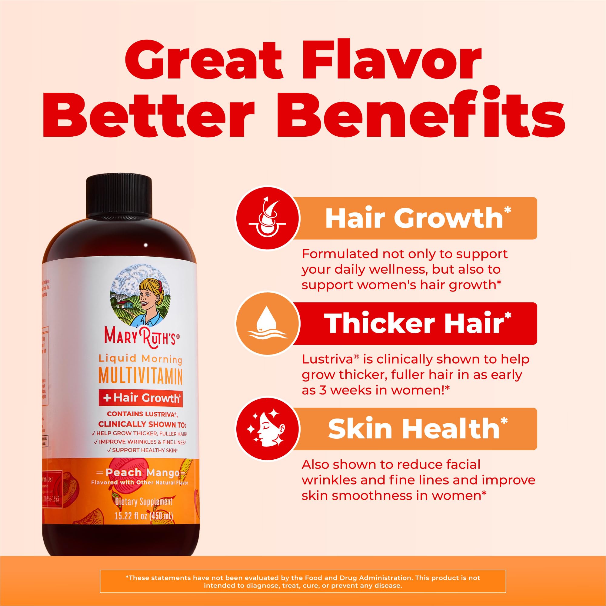 USA imported MaryRuth liquid multivitamin hair growth formula