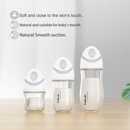 Gulicola 4 pack glass bottle set packaging for newborns