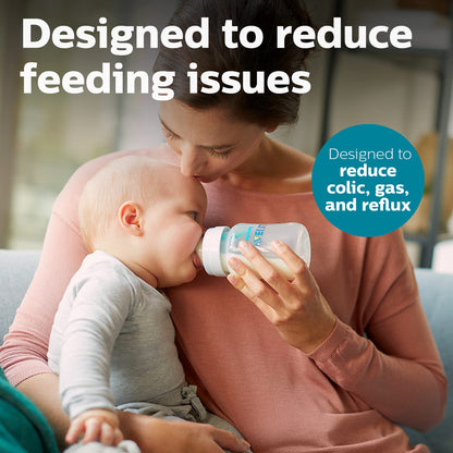 Philips Avent baby bottle AirFree vent component close up