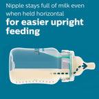 Philips Avent baby bottle packaging showing 9 fluid ounce capacity