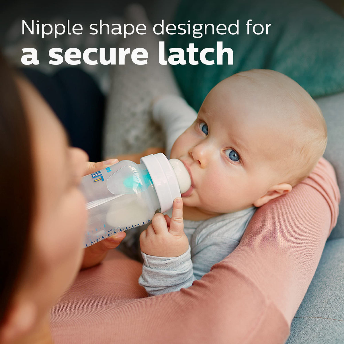 Philips Avent bottle parts including nipple and AirFree vent