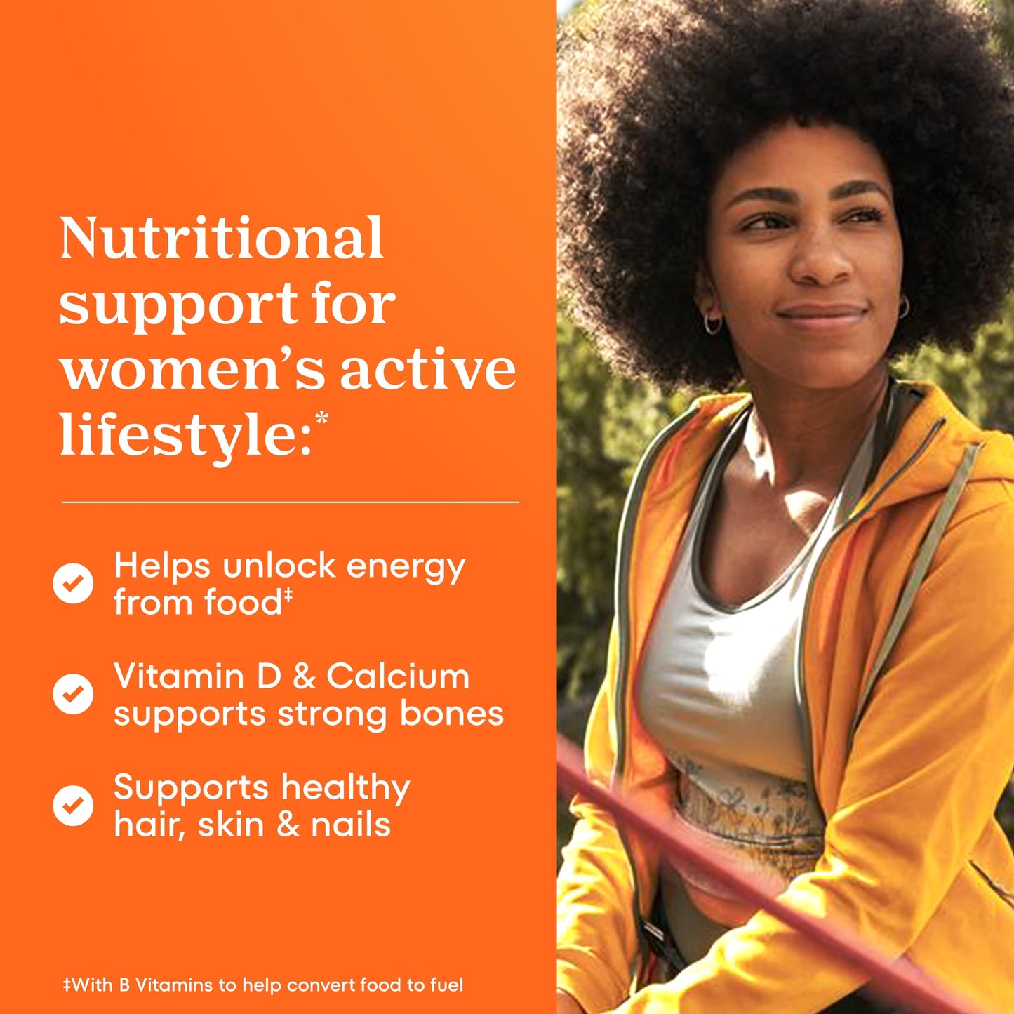 One A Day health supplement for women over fifty gluten free seal
