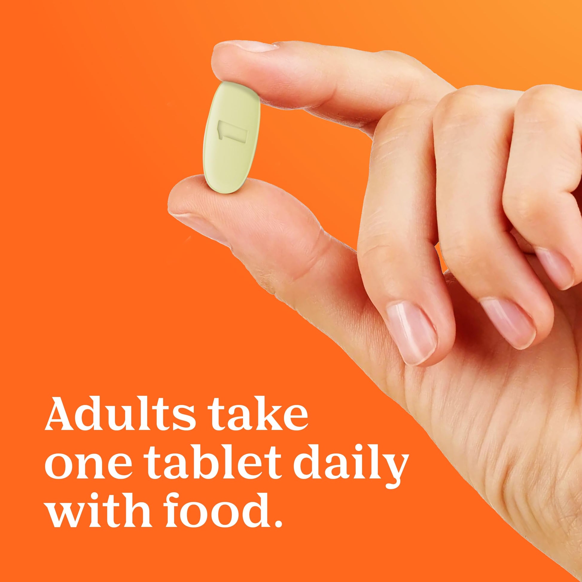 One A Day womens 50 plus healthy advantage nutritional breakdown text