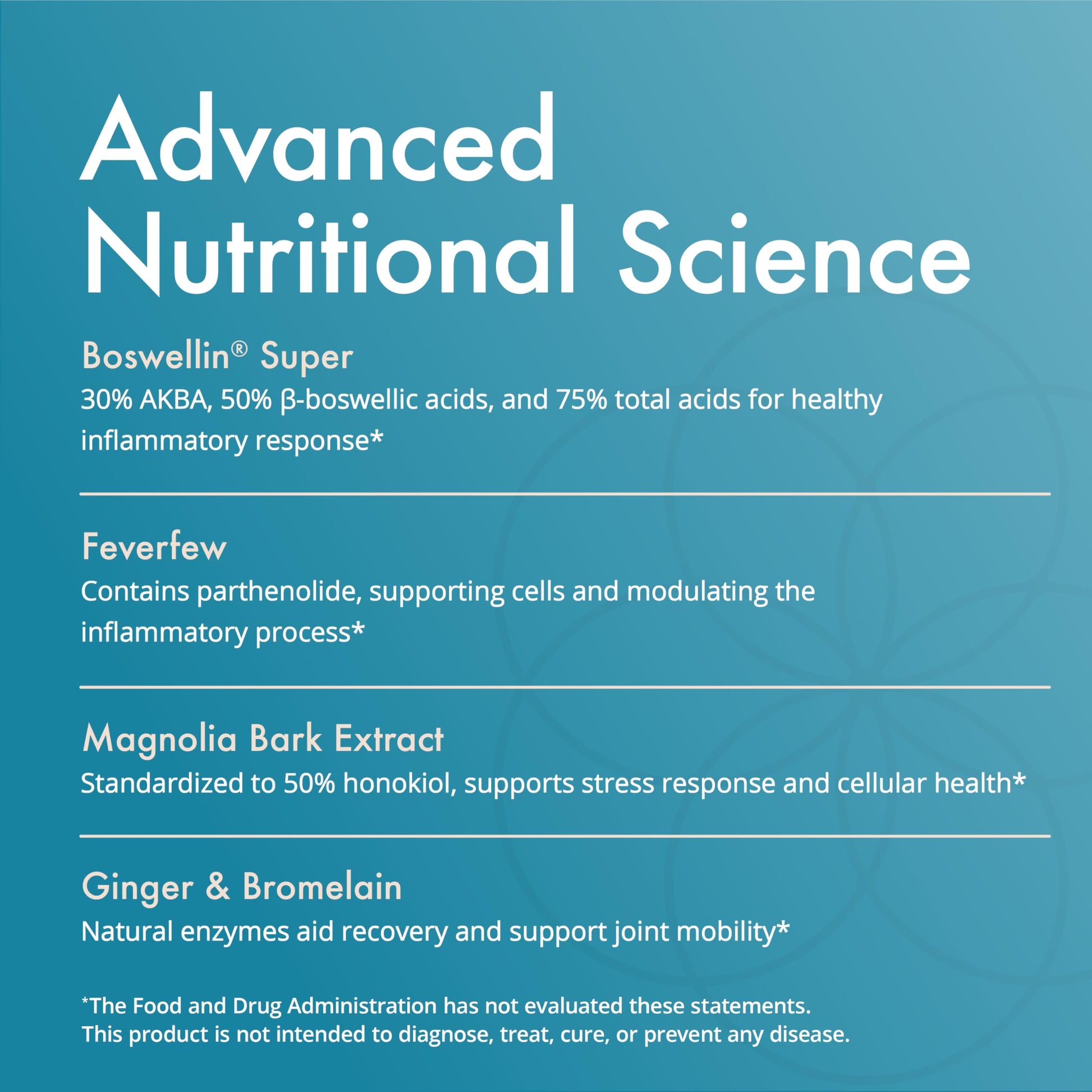 Natura Health Products InflamAway capsules label details