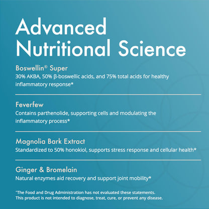 Natura Health Products InflamAway capsules label details