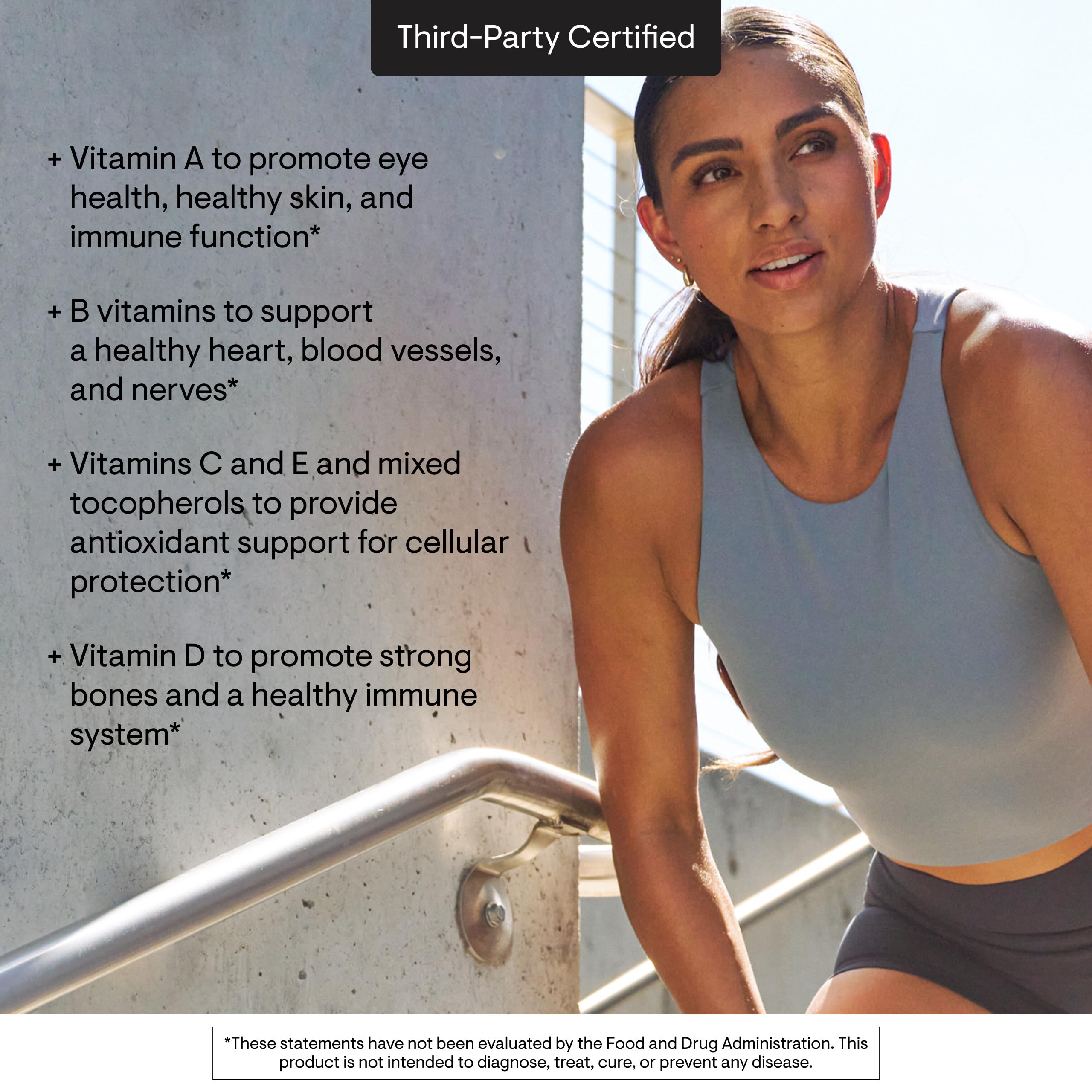 Thorne gluten free soy free third party certified emblem on packaging