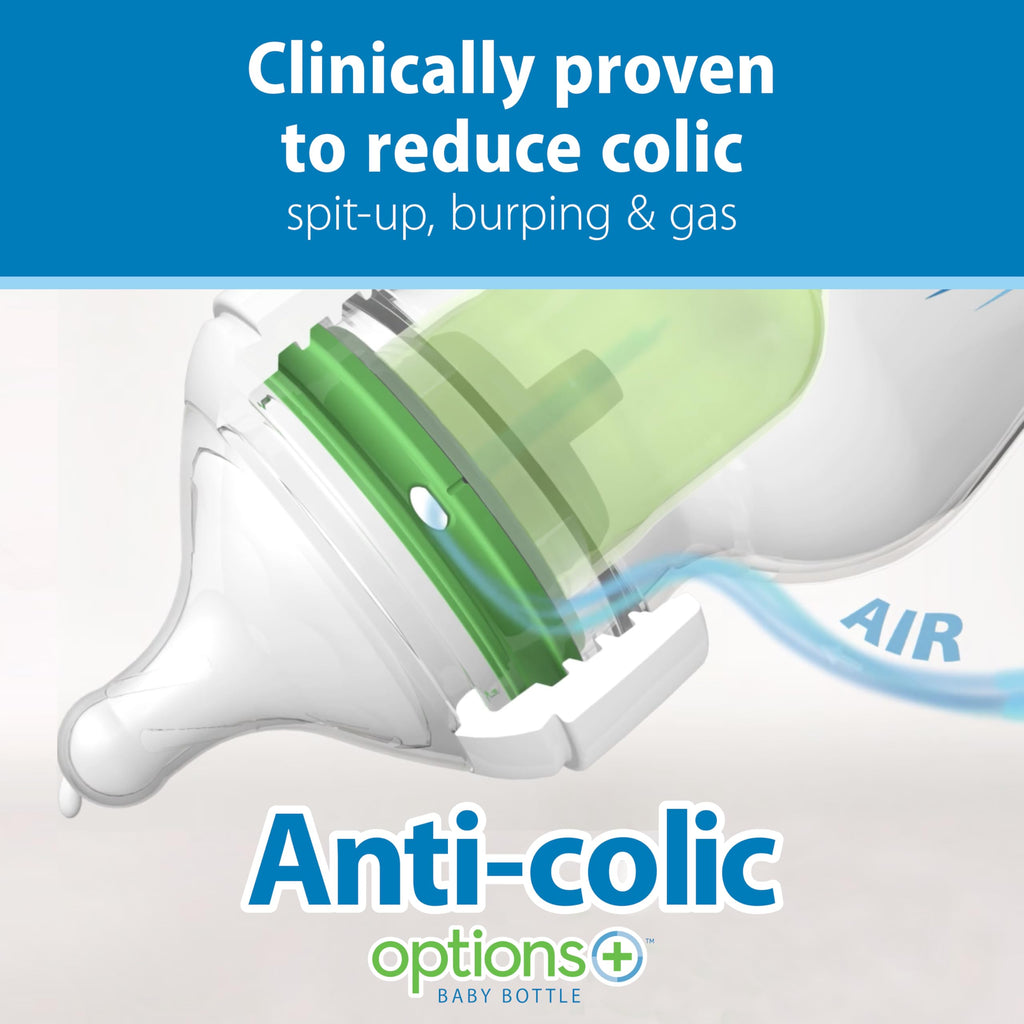 Dr. Brown's baby bottle internal vent system components
