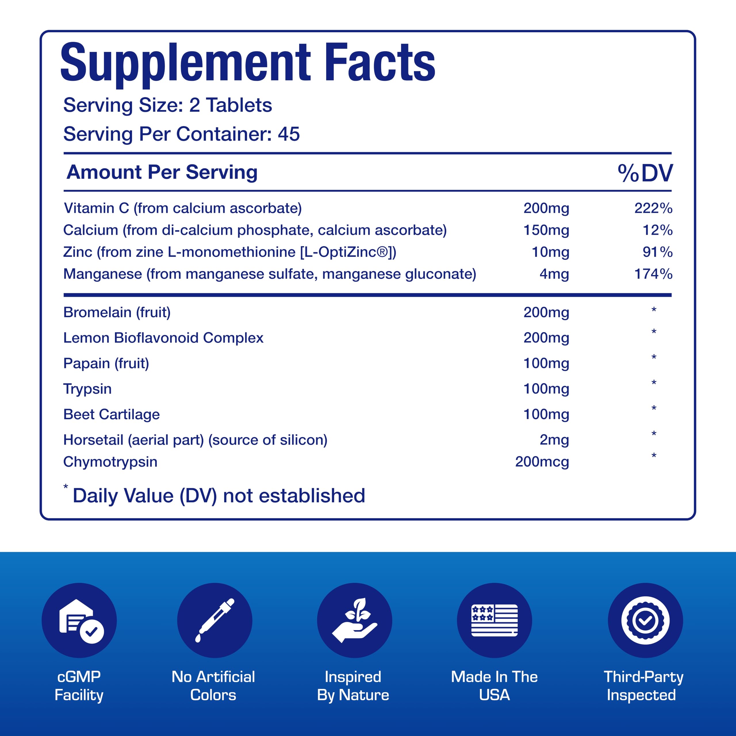 Close up of Zymain Cartilage Ligament and Tendon support supplement bottle