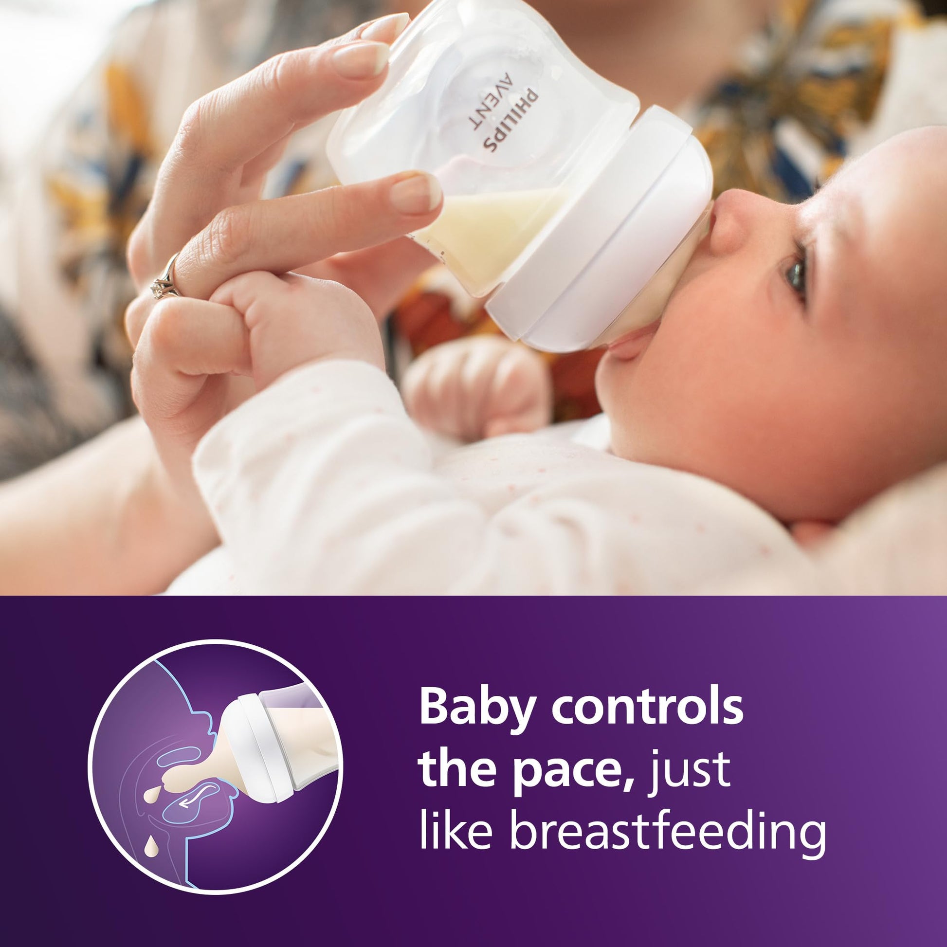 Philips Avent Natural Response nipple close up