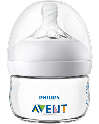 Philips Avent anti-colic baby bottle side profile