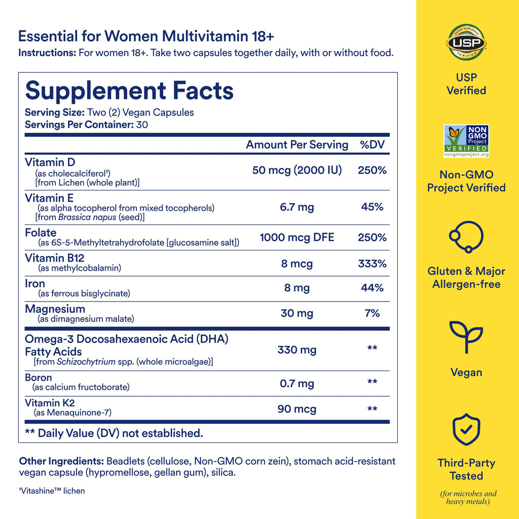 Ritual daily multivitamin showing beadlet in oil encapsulation