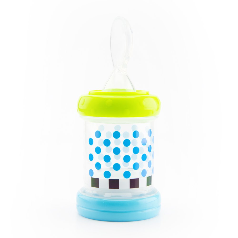 Sassy 4 fluid ounce BPA-free baby bottle components