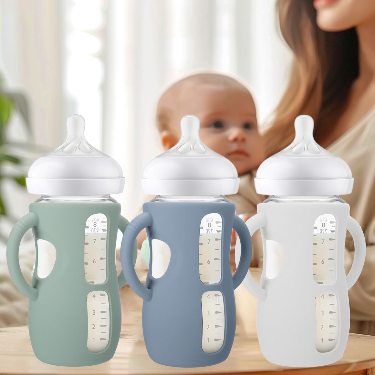 Dust resistant and dishwasher safe baby feeding accessory sleeve pack
