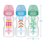 Dr. Brown's Options Plus bottle components including vent and spout