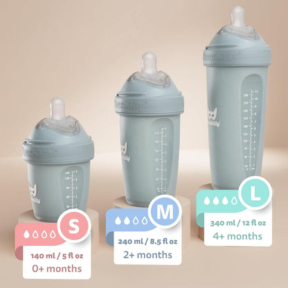 Three-pack of Herobility Batman bottles with breast-shaped teats