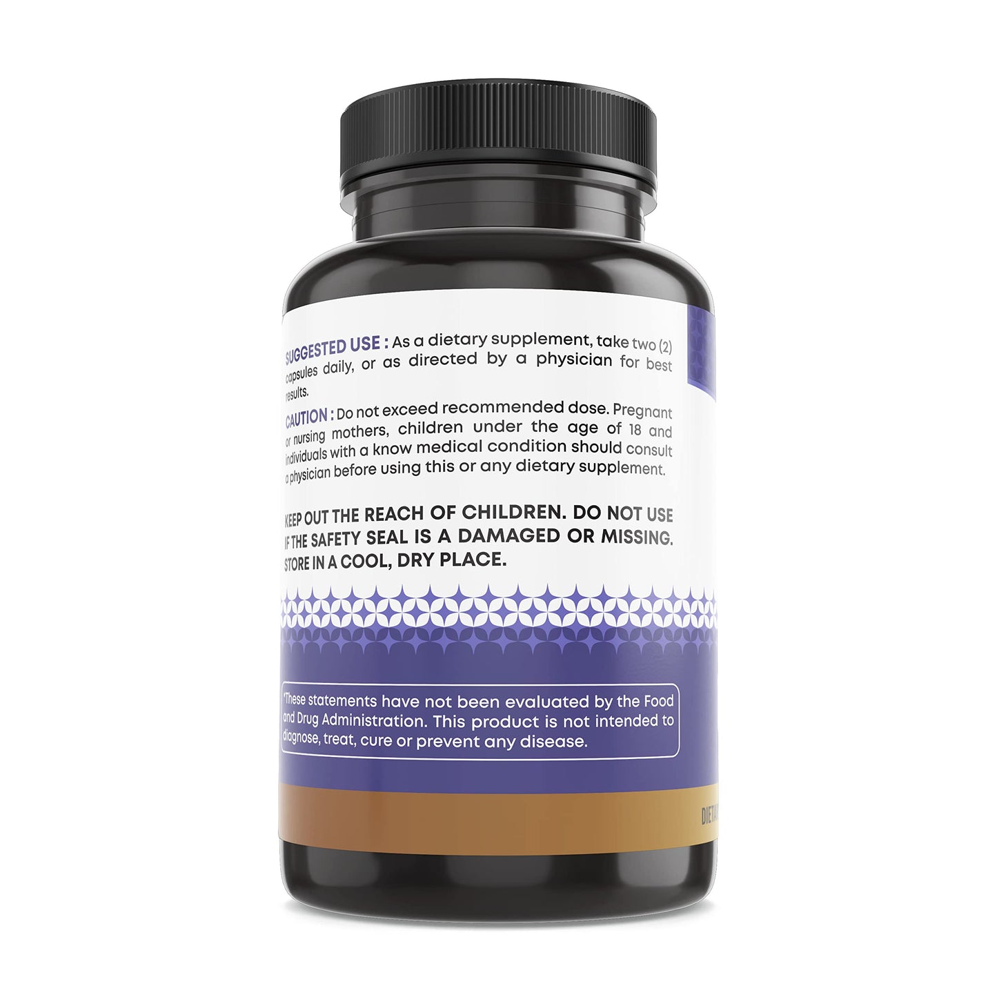 Ancient Bliss Quercetin Bromelain product packaging details