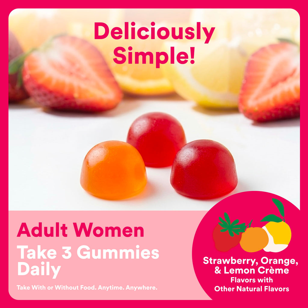 SmartyPants multivitamin gummies nutritional facts panel