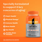 Bayer daily multivitamin for women over 50 container side profile