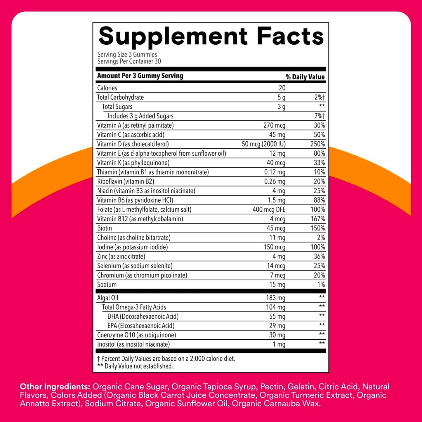 Authentic USA imported SmartyPants vitamins packaging showing gluten free certification