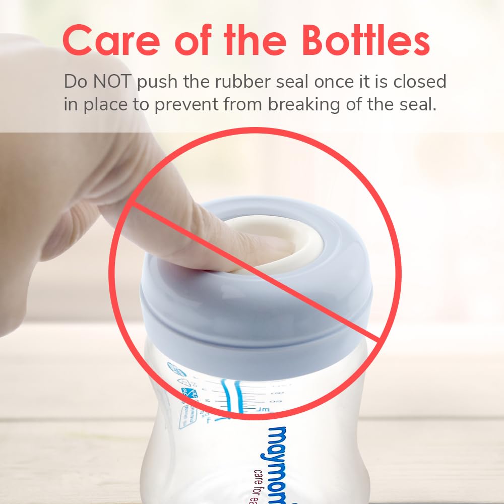 Maymom leak-proof travel caps for organized feeding storage
