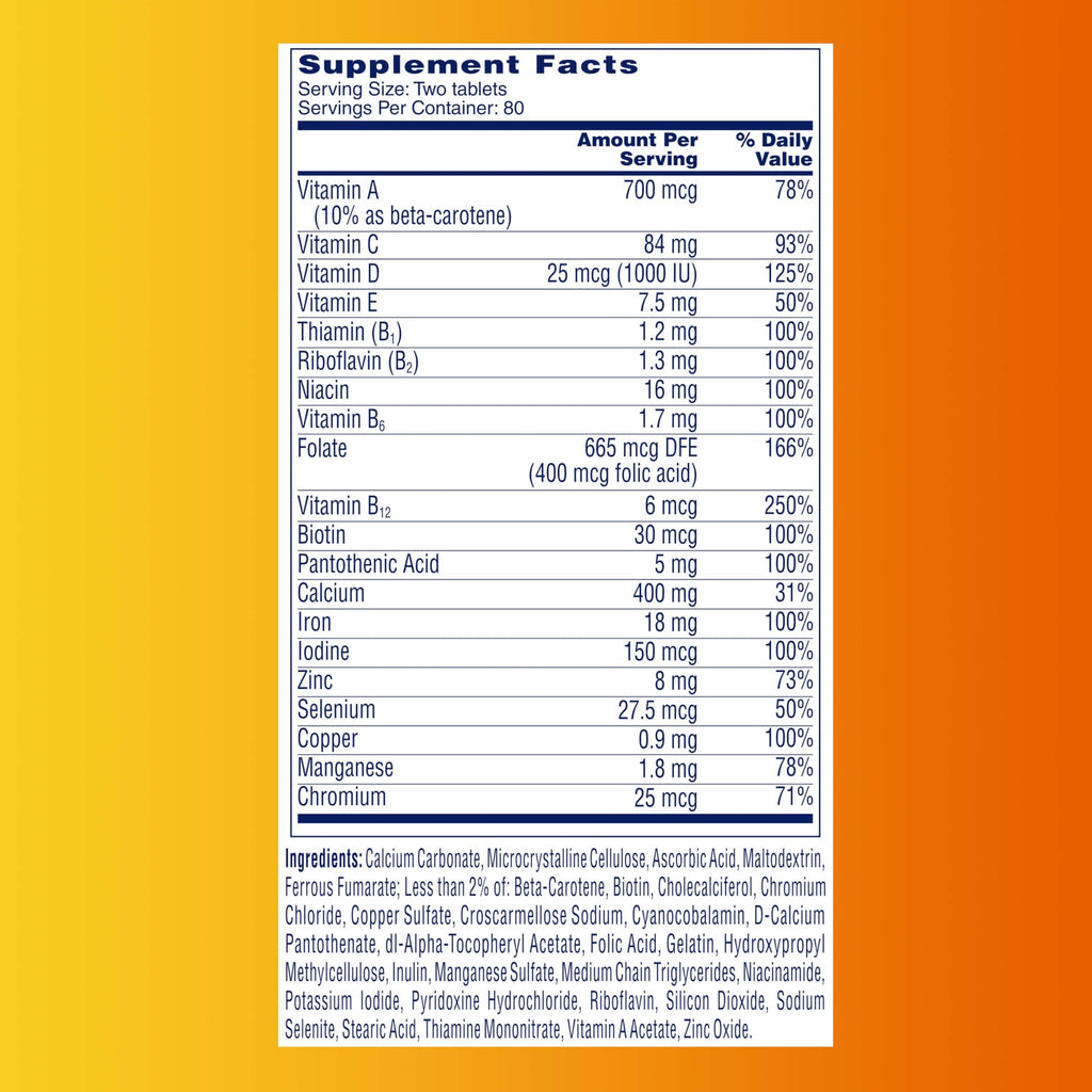 One A Day Women's Petites multivitamin lifestyle wellness presentation
