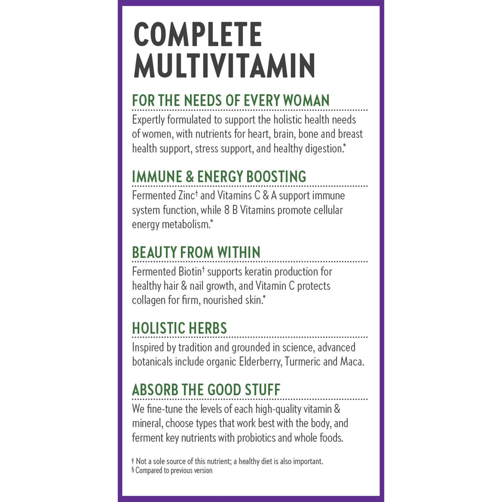 New Chapter Every Woman One Daily Multivitamin lifestyle view