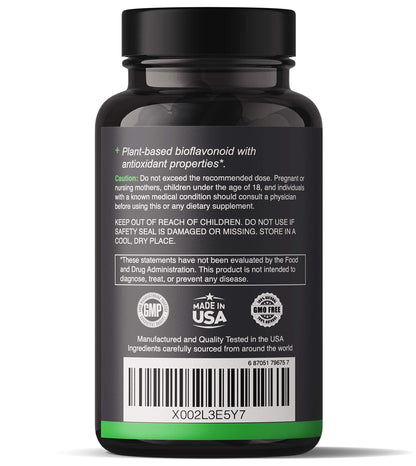 Natgrown Quercetin and Bromelain dietary supplement bottle
