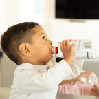 Kiddikap silicone sippy top spout in pastel colors