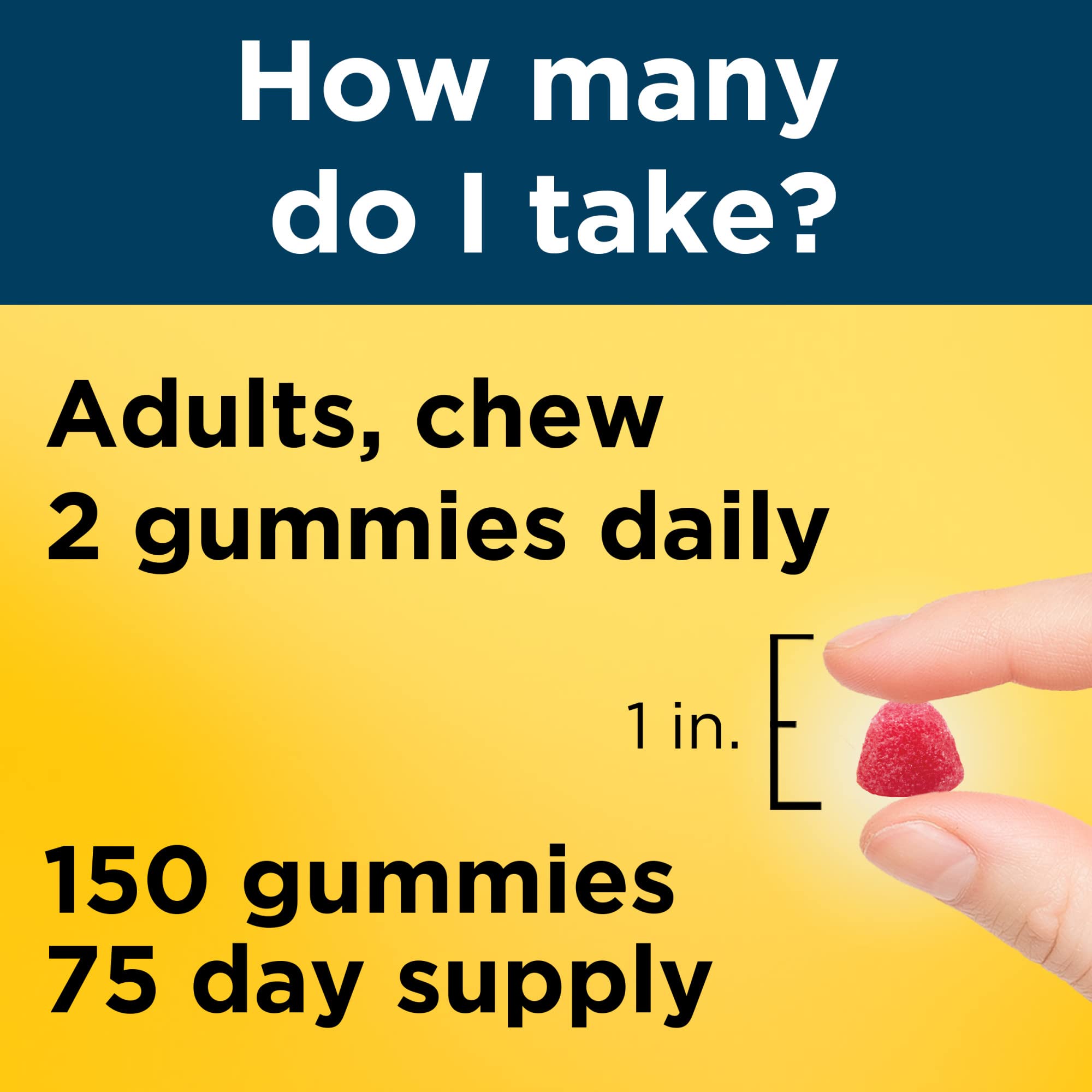 Authentic USA imported wellness gummies featuring natural lemon strawberry and orange flavors.