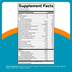 SmartyPants Teen Guy Multivitamin certified non-GMO and clean label seals