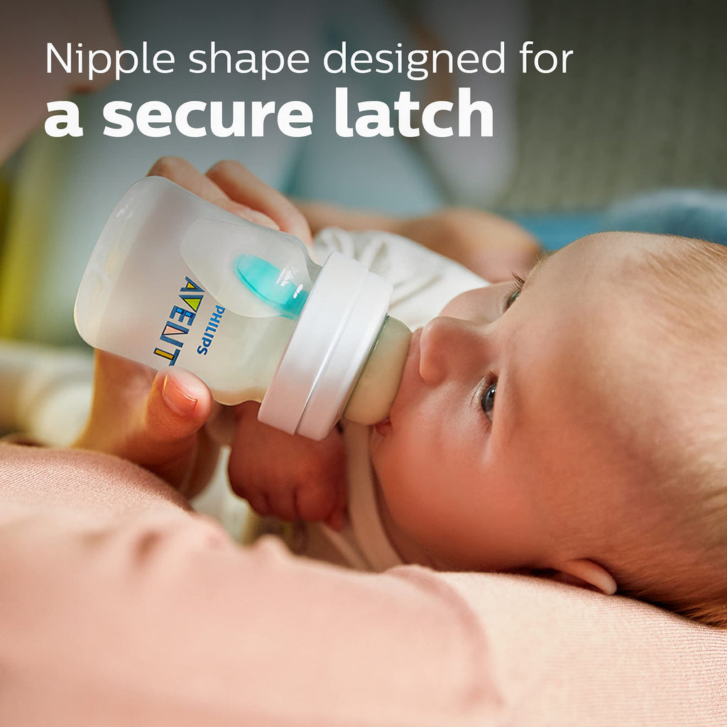 Set of two Philips Avent anti-colic bottles