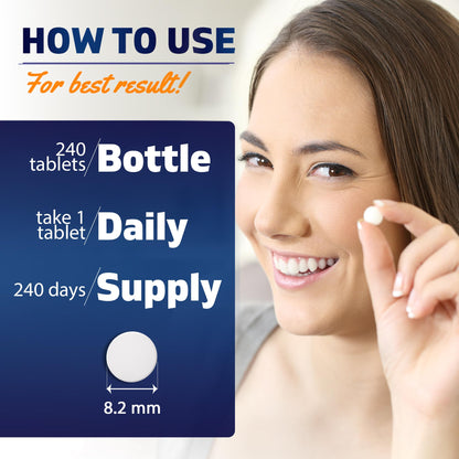Non-GMO and gluten-free certified lactase enzyme pills for bloating and gas comfort.