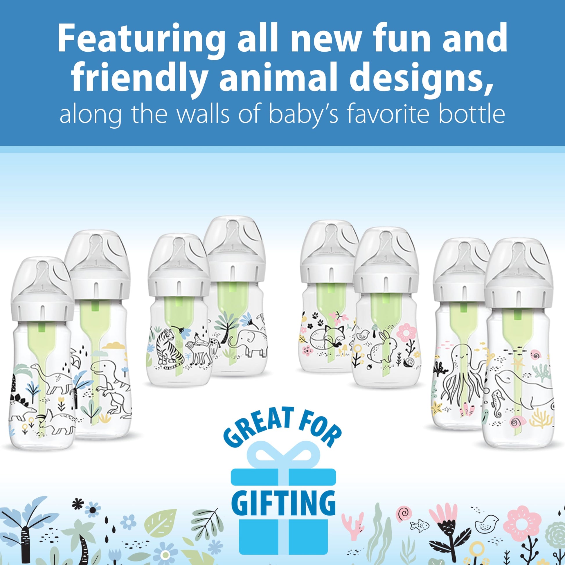Dr. Brown's 150 milliliter baby bottle packaging