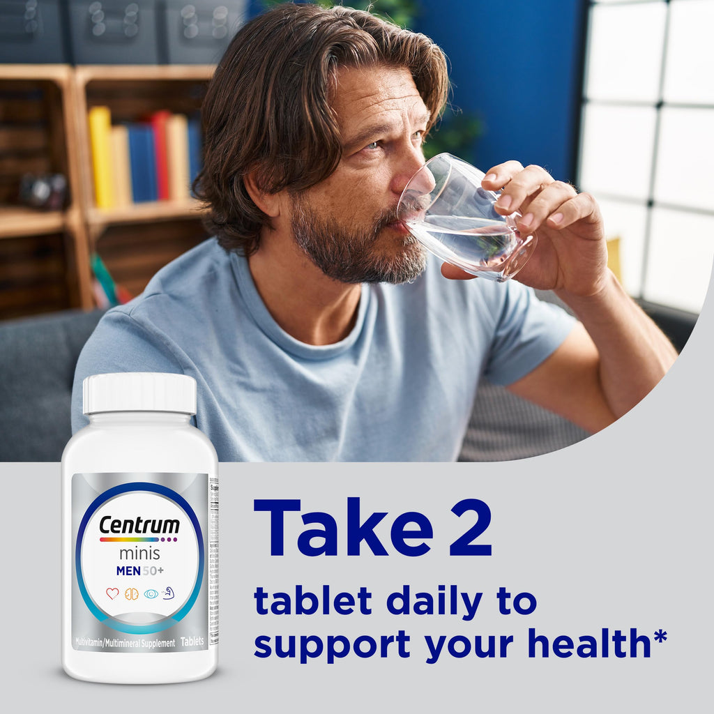 Centrum Minis Silver multivitamin lifestyle packaging image