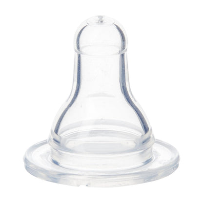 Close up of Evenflo food-grade BPA-free plastic bottle texture