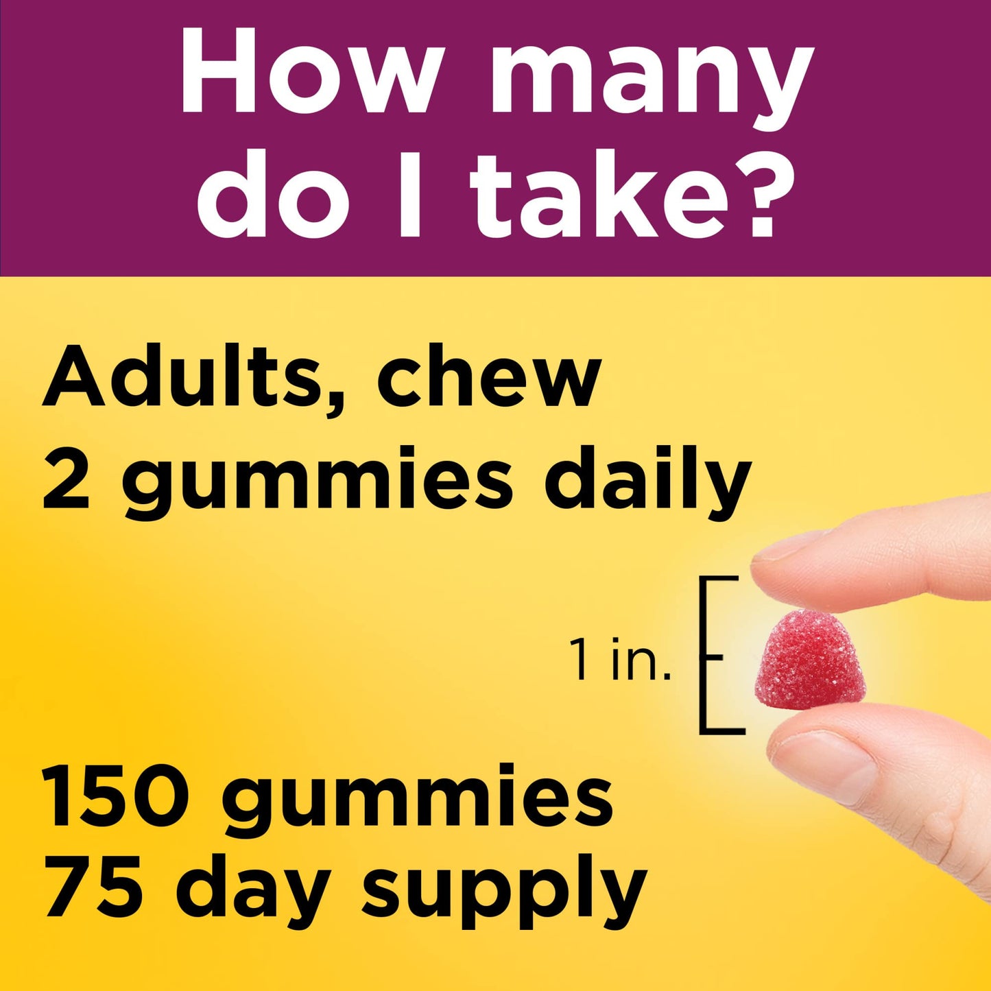 Authentic USA imported Nature Made women vitamin gummies close up side view