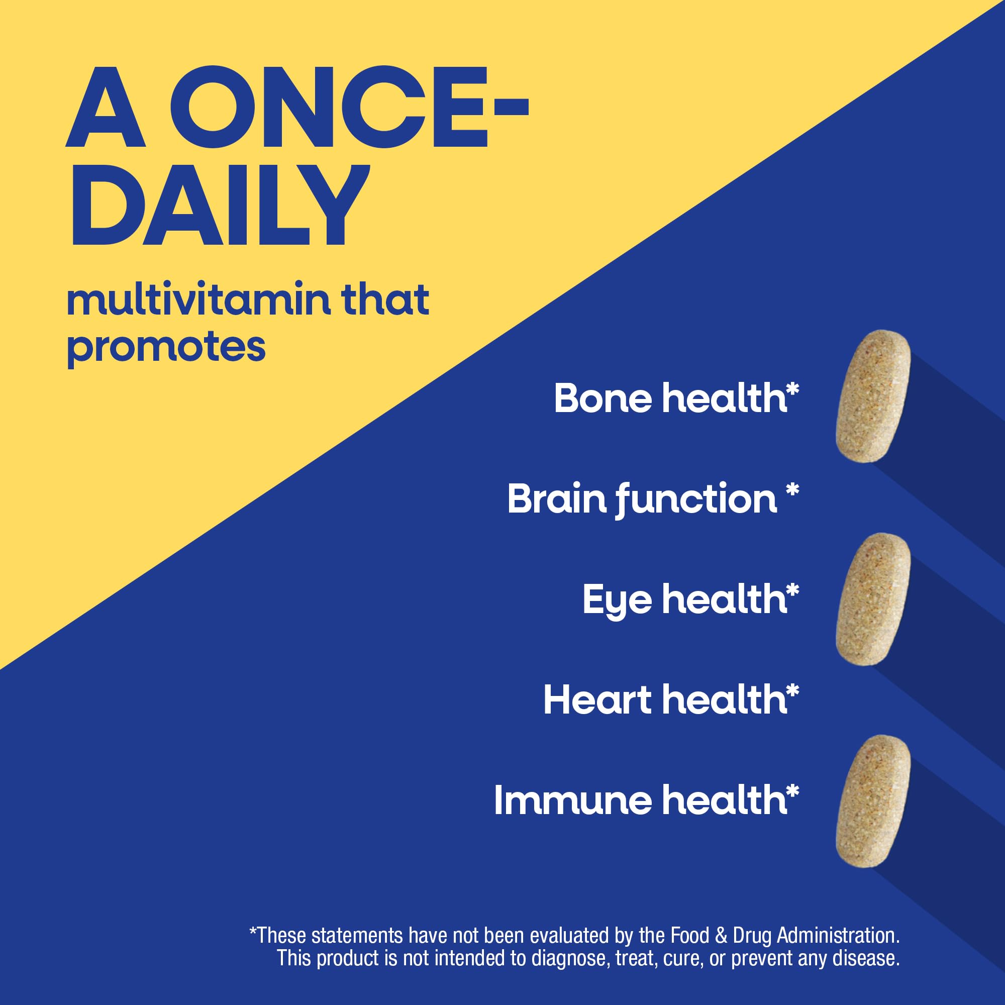 Nature's Way Alive Men's 50 Plus Daily Ultra Multivitamin gluten free certification label and directions.