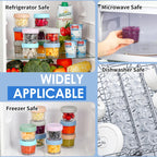Drkio baby food storage containers in microwave