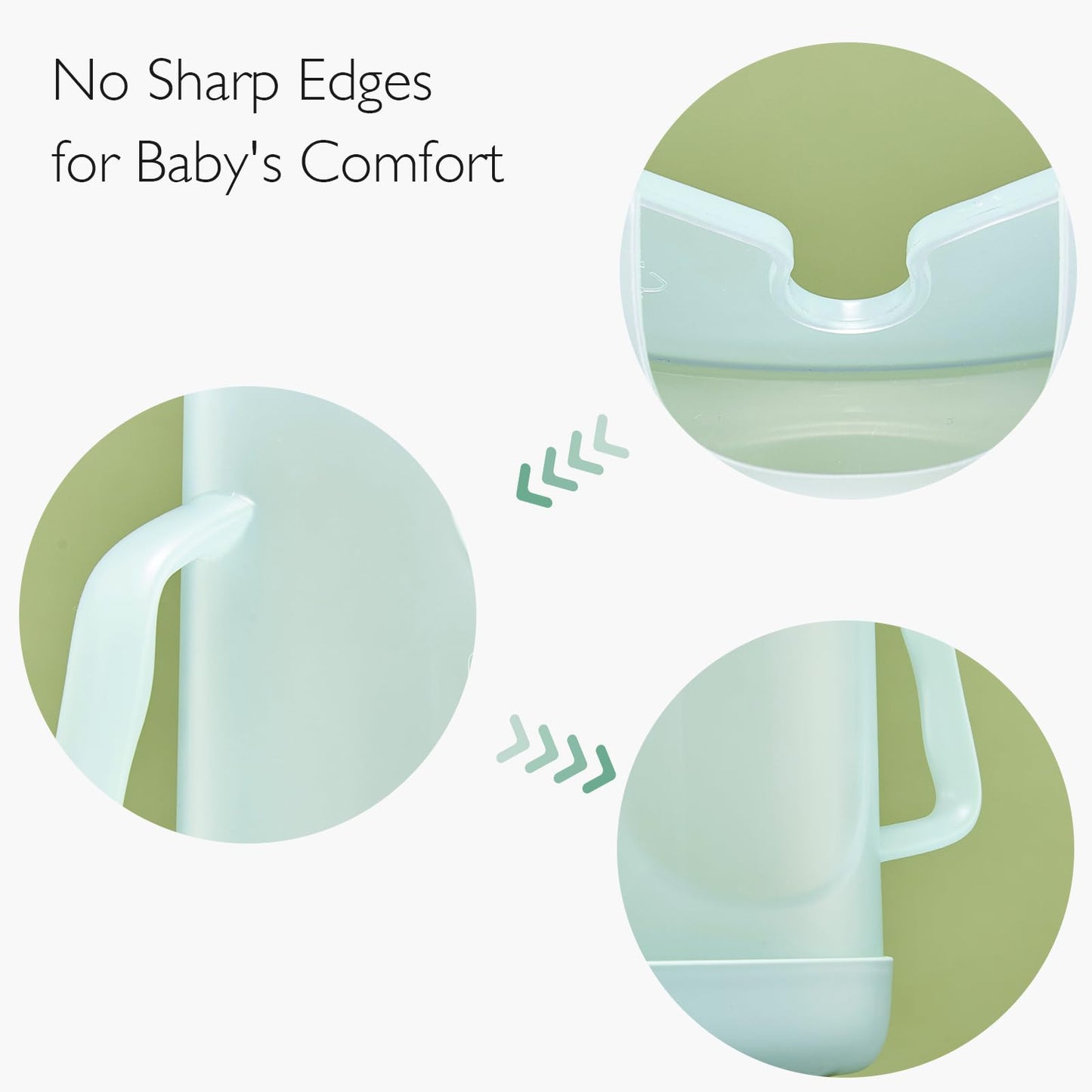 Momcozy pouch holder showing easy grip handles