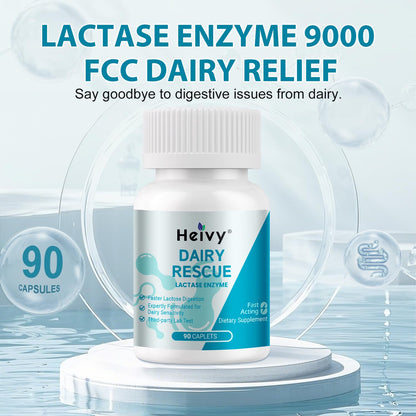 Heivy high strength dairy relief caplets dietary ingredients overview