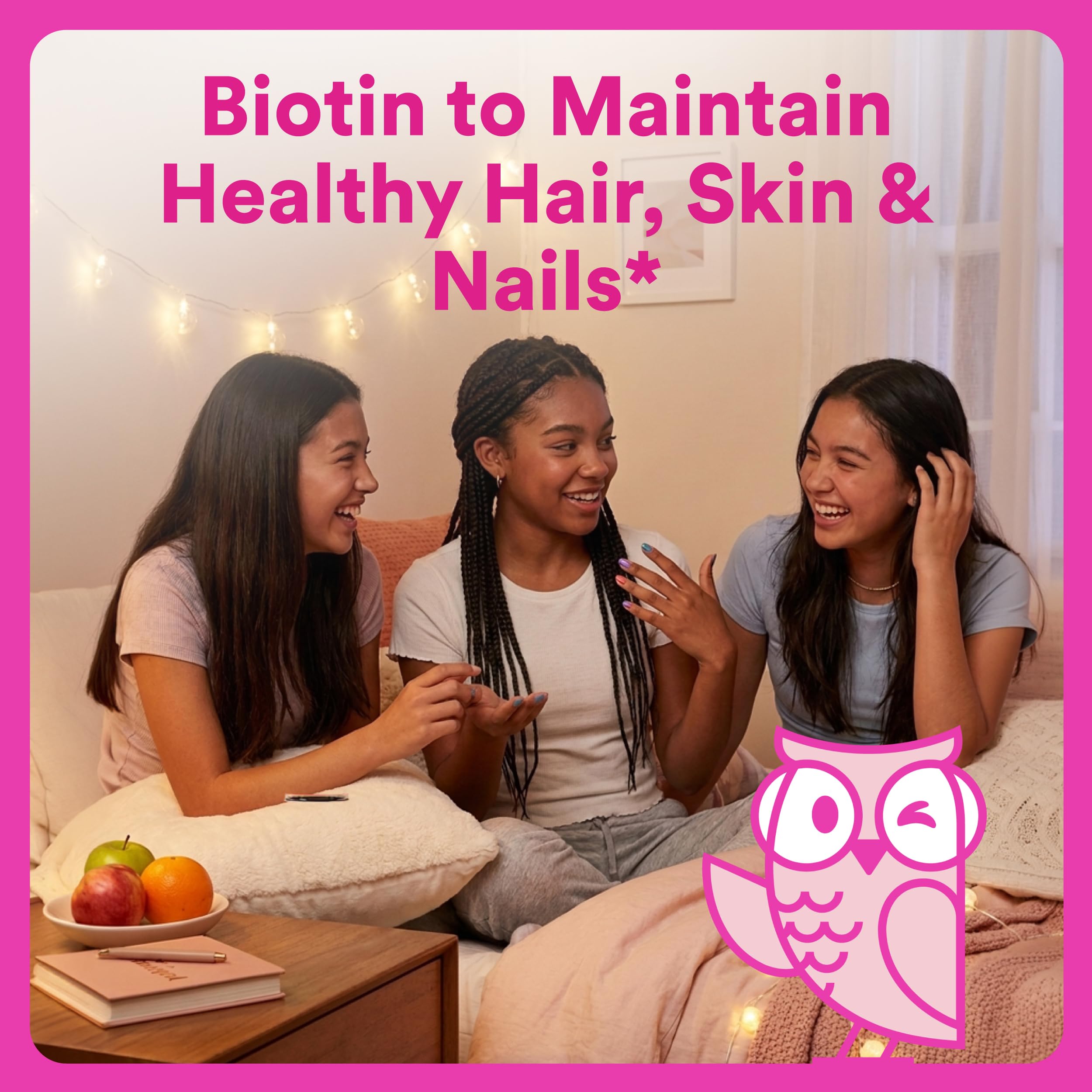 SmartyPants Teen Girl dietary supplement bottle showing clean label project purity award