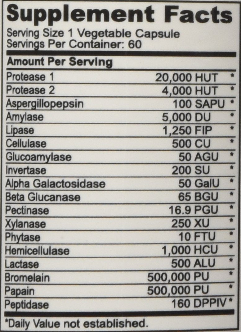 DrFormulas digestive health capsules for lactose intolerance management layout