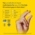 Ritual Essential For Men Multivitamin ingredient label details