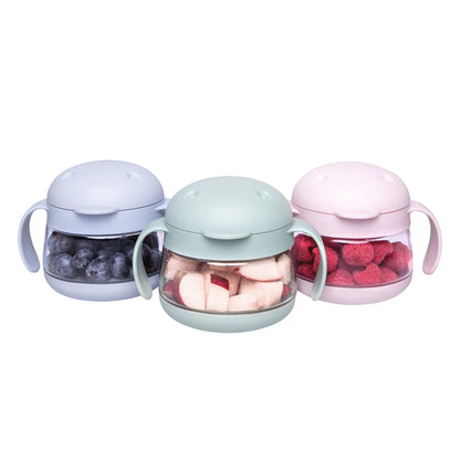 Packaging display of Ubbi Tweat No Spill Snack Container